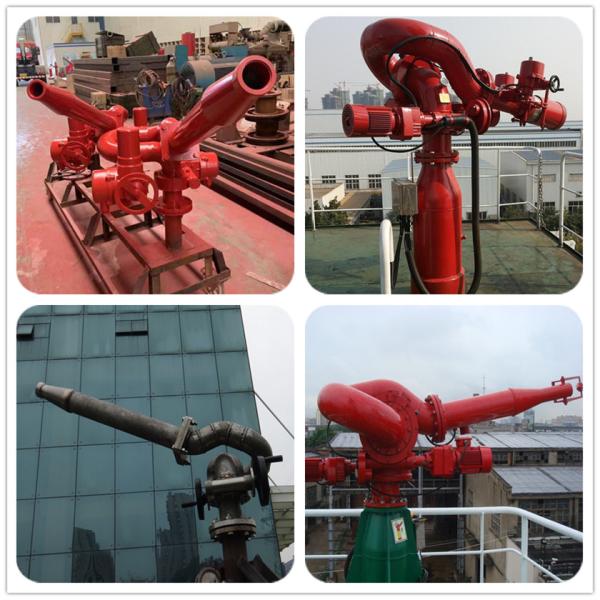 CCS, BV Approved Hydraulic Control Fire Fighting Water Cannon