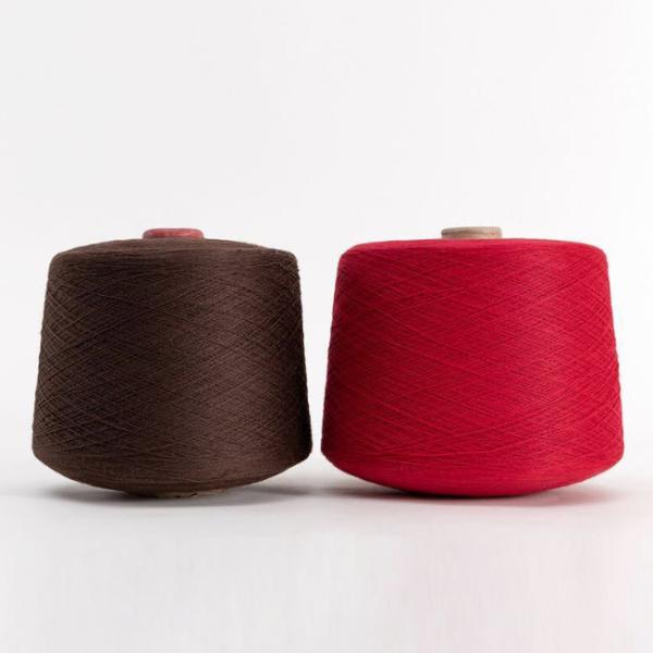 20s 20/2 20/3 100% Polyester Ring Spun Dyed Yarn For Coats Suits Sewing