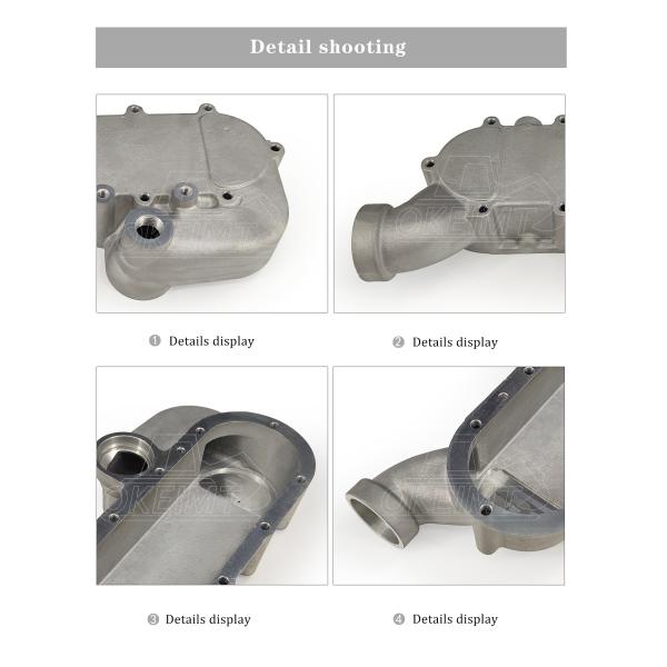 Cubierta de alta calidad del refrigerador de aceite del montaje 21302-96000 de la base de la cubierta del refrigerador de aceite PD6 para Nissan PD6