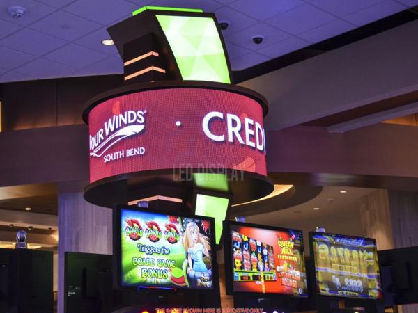 P2.97mm Indoor & Outdoor Curved LED Wall High-Definition Big LED Video Display Screen