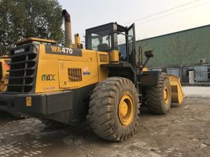 260hp usou a velocidade reversa máxima do carregador 32.7km/H de KOMATSU 470 da