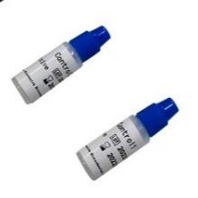 Garrafa transparente de Kit Positive Controls 0.2mL/da detecção do antígeno dos líquidos