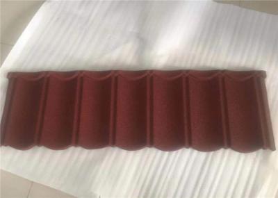 Building material colorful stone coated steel roof tiles / steel roofing tile sheet