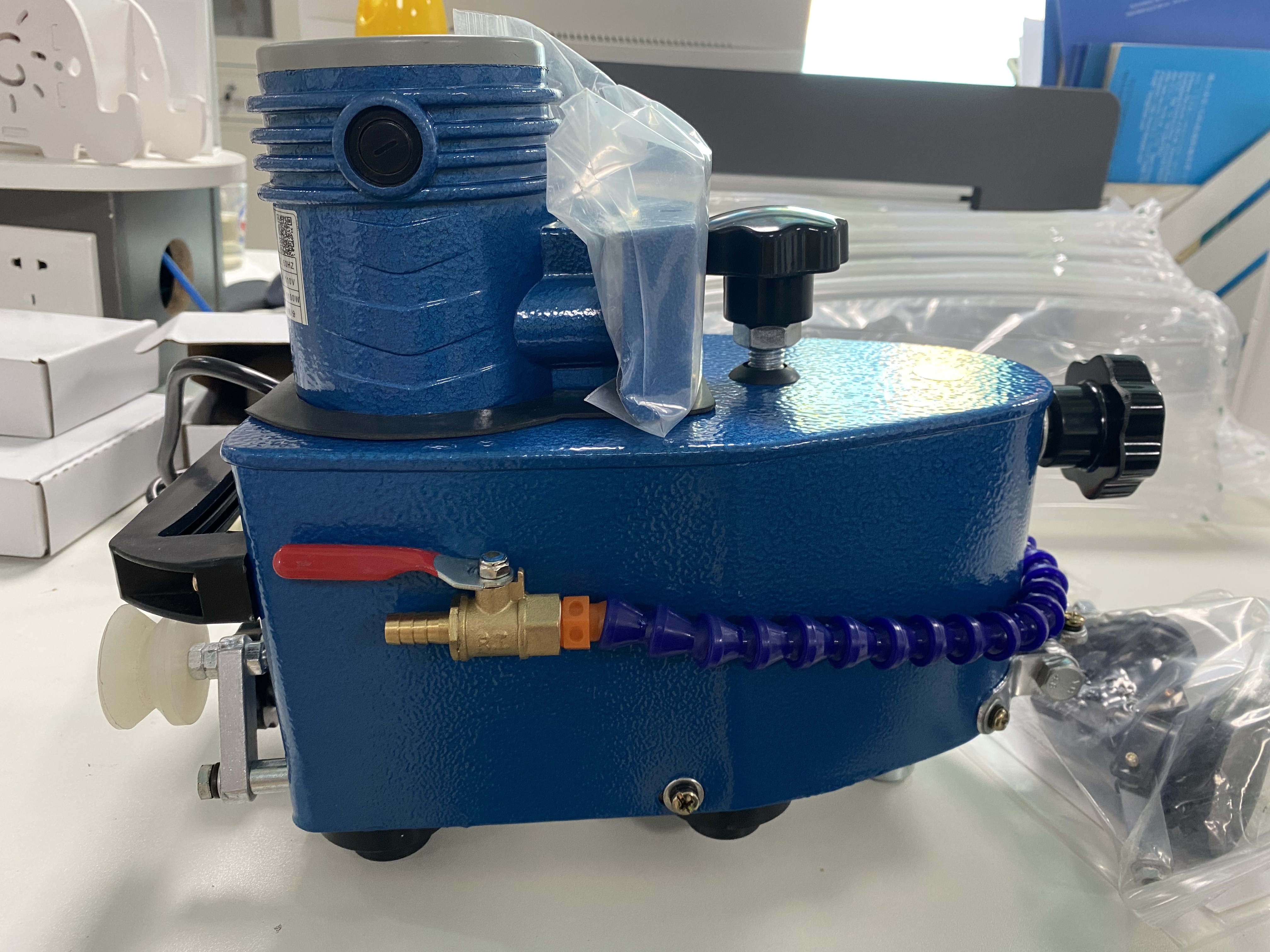 Simple Convenient Portable Glass Edging Machine 8000rpm Manual Glass Edging Machine