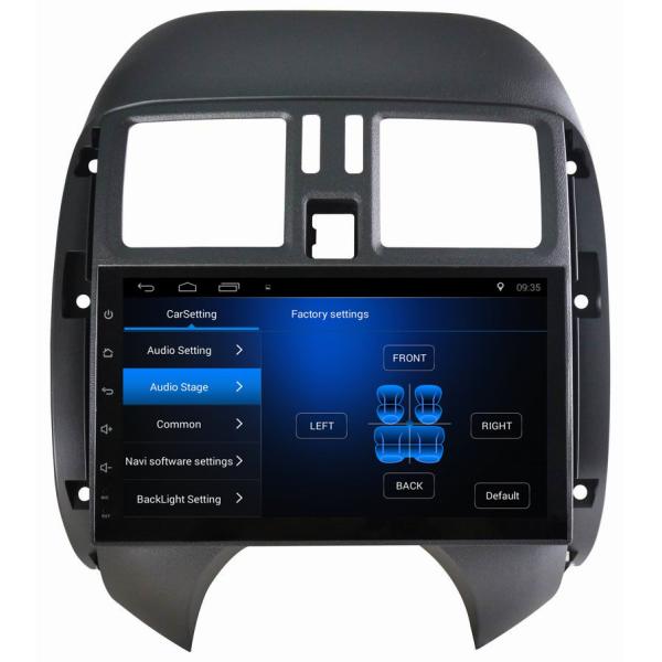 Ouchuangbo auto radio gps navi android 8.1 for Nissan Sunny 2011-2013 with BT USB SWC reverse camera WIFI receiver