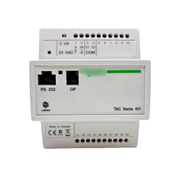 Schneider TAC Xenta 401 Programmable Controller 007301012 Brand New