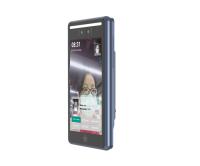 Dispositivo RK3399 1080g do comparecimento do tempo do controle de Shell Outdoor Face Recognition Access do metal