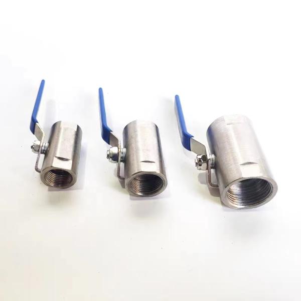 Válvula de bola ancha de acero inoxidable personalizada