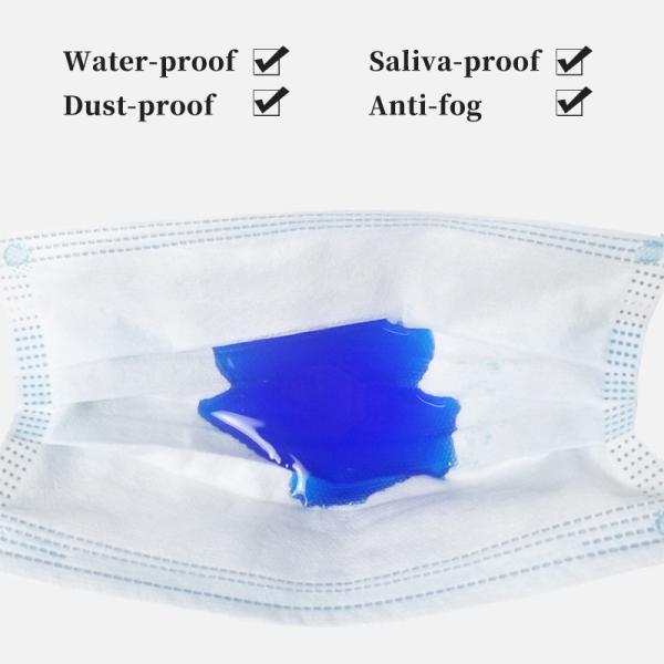 3 Ply Non Woven Hypoallergenic Surgical Face Masks