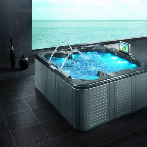 Jazzi Spa High Pressure Two Stage Vacuum Pump , Centrifugal Air Blower Air Pump