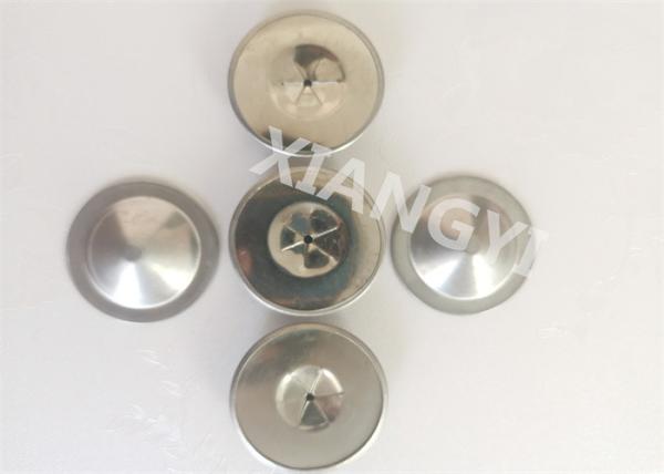 Tampão da tampa da abóbada ISO9001 com grampos do metal para dentro para Marine Insulation Weld Pins