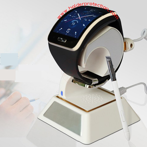 COMER Open display merchandises protection solution stands with alarm security for smart watch