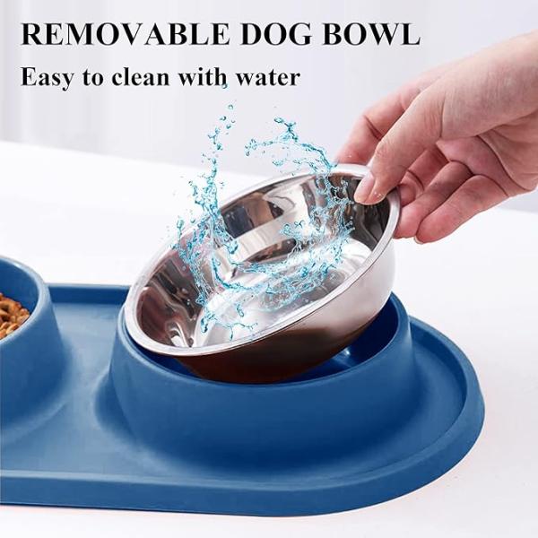 Slow Feeder Dog Food Bowl with Non-Spill Design and Environment-Friendly Advantage