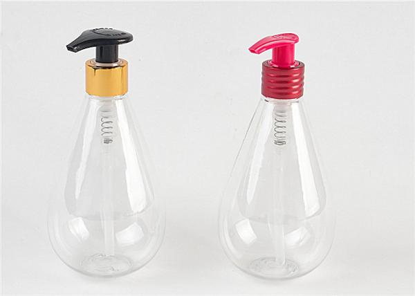 Transparent PET Plastic Spray Bottles Plastic Sticker 330ml Neck Size 24 / 410