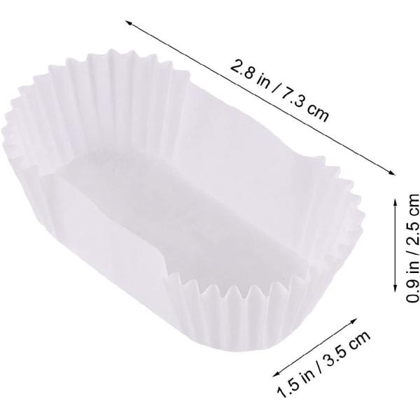 Taza formada barco de papel oval de la torta del molde de Rk que cuece Bakeware para las líneas automáticas industriales