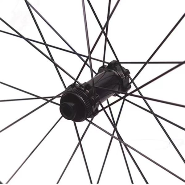 Carbon Fiber UD Matte Disc Brake Wheel Set 700C For Road Racing Bicycles
