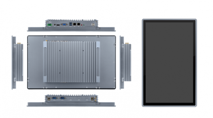 Robust Industrial Computer Monitor 13.3 Inch Embedded Touch Panel PC