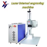 Prix d'usine Portable CNC métal plastique UV 3D trophée cristallin bijoux acryliques Laser marquage d'impression gravure machine de sculpture