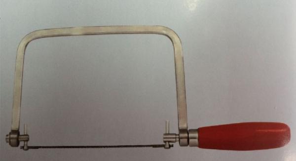 Scroll Saw Frame With Wooden Grip (Code: AT-122)