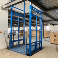 5000 kg elevador de carga hidráulico elevador de plataforma de mercancías para fábrica y almacén