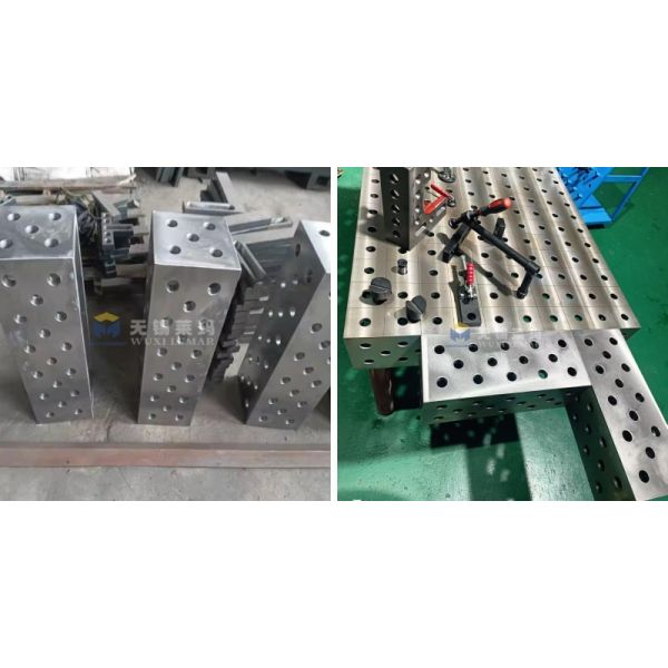 U Shaped Steel Square Box  Ss Square Box For 3D Welding Table