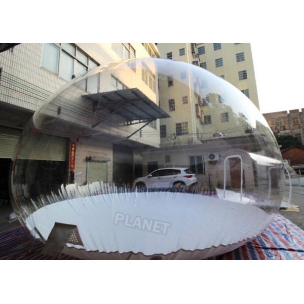 шатер пузыря 6m на открытом воздухе располагаясь лагерем ясный раздувной