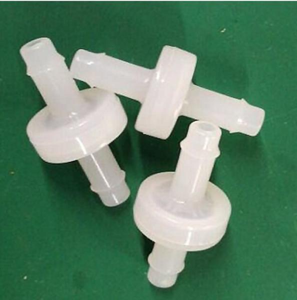 OD 8mm Diaphragm 1/4 PVDF Industrial Check Valves