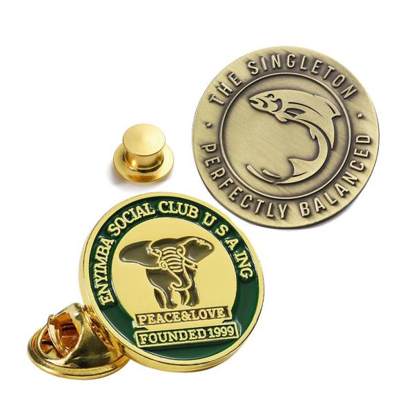 Customized School Badges Magnetic Stainless Steel UV Printed Cartoon Copper Aluminum Baked Varnish Plastic Metal Crafts Metal Pin Corporate School Feats Honor Emblem Badge Zinc Alloy Metal Badge