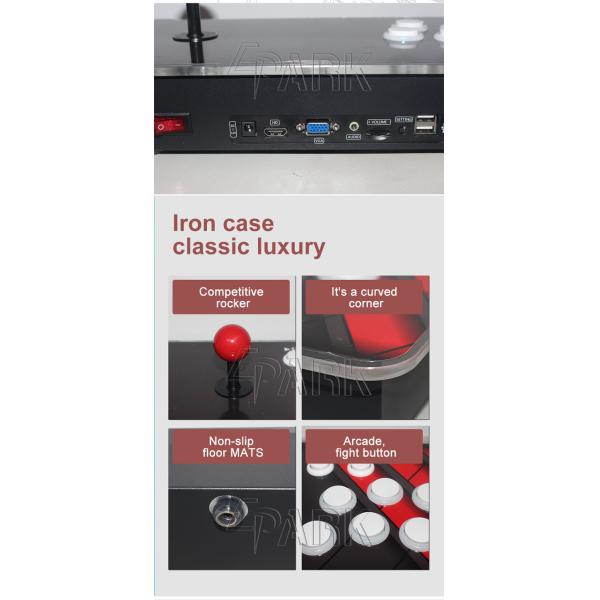 2 Player Camouflage 6 Key Wired Acrylic Console