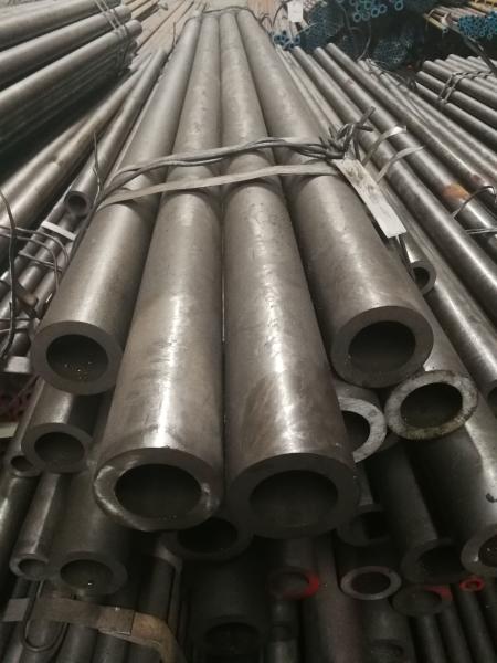 Tubulação de aço mecânica SAE52100/SUJ2/EN31 da liga laminada a alta temperatura da superfície do preto