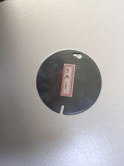 Steel Round Electrical Outlet Covers , 0.80mm to 1.60mm Thickness
