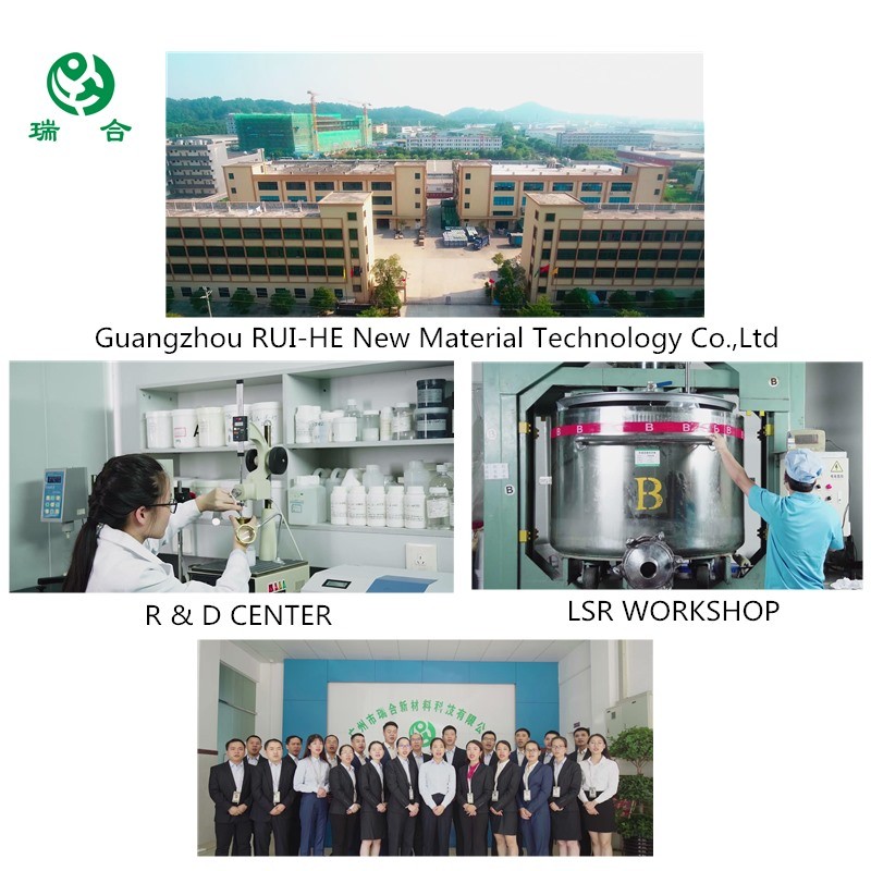 FDA Medical LSR жидкий силиконовый каучук прозрачный материал, устойчивый к старению