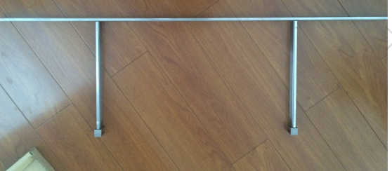 Адвокатура крюка пальто аксессуаров 1000mm белого супермаркета включая в набор отложенных изменений