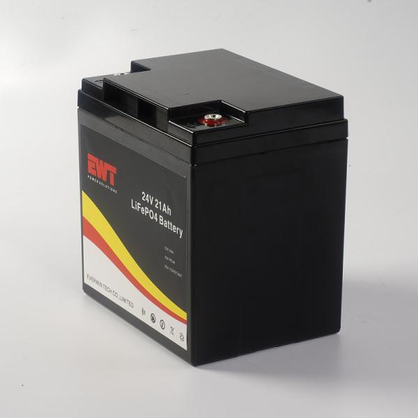 Qualidade de fábrica 24V 21AH Litio Ferro LifePO4 Bateria Pack
