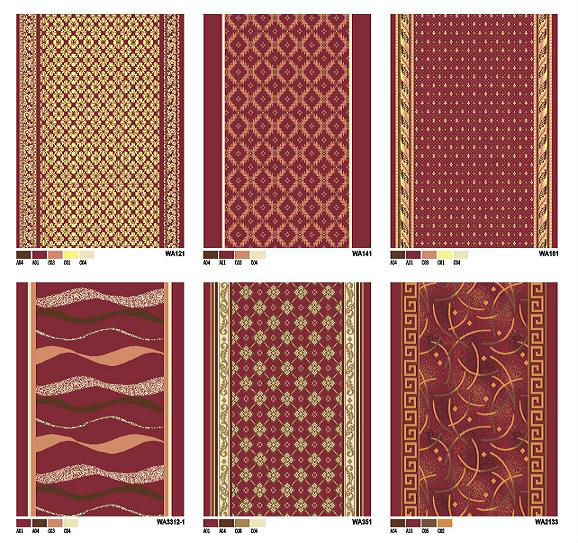 Modern Commercial Flooring 100 Polypropylene Material Wilton Design