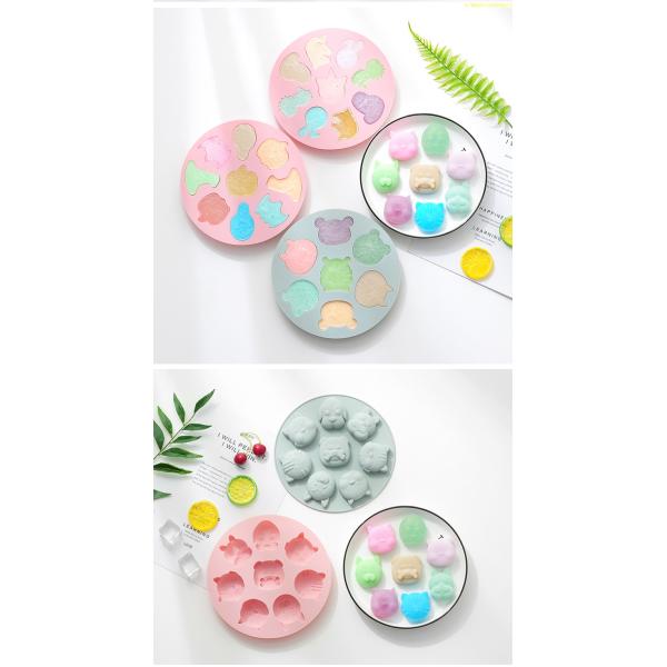 Tasteless 3D Halloween Food Grade Silicone Chocolate Molds