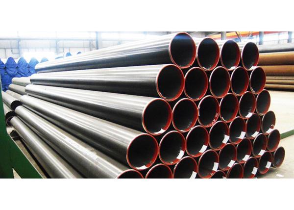 Astm 1045 / Jis S45c Round Steel Pipe / Carbon Steel Seamless Pipe High Performance