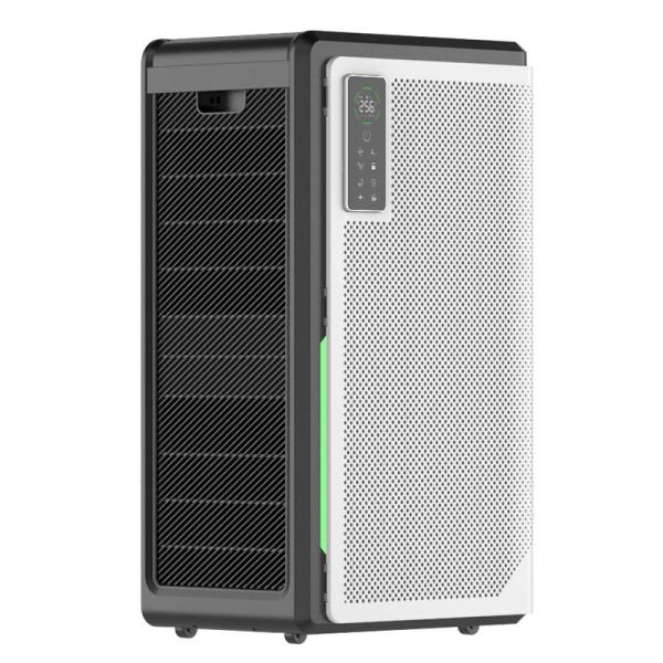 ETL Activated Carbon Filter Air Purifier For Dog Hair Pet Allergies Smart Air Cleaner