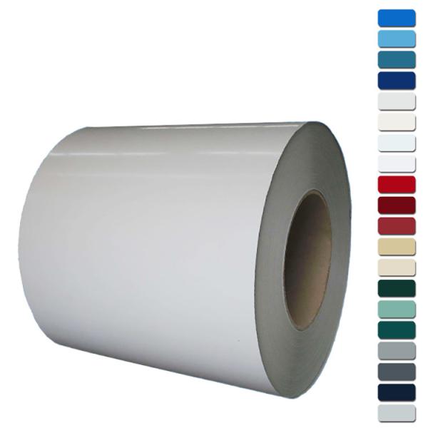 GI GA GL White Prepainted Galvanized Steel 200mm-1250mm Width