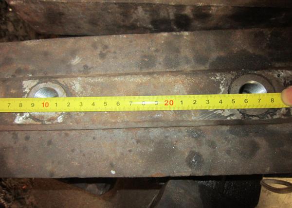 Jaw Plates Steel Spare Crusher Wear Parts With HRc50 For Jaw Crushers DF011