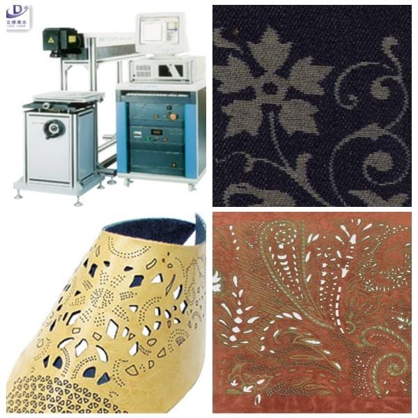 Automatic Co2 Laser Cutting Machine , Desktop Laser Cutting Machine 8 mm Marking Depth
