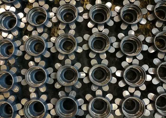 Железная тележка вилки отливки разделяет подвергая механической обработке части 10 - ОЭМ 80кг доступный