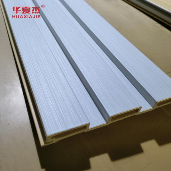 Modern Simplicity Design Wpc Fluted Wall Panel Laminated Wpc Wall Panel For Outdoor And Indoor Decoration