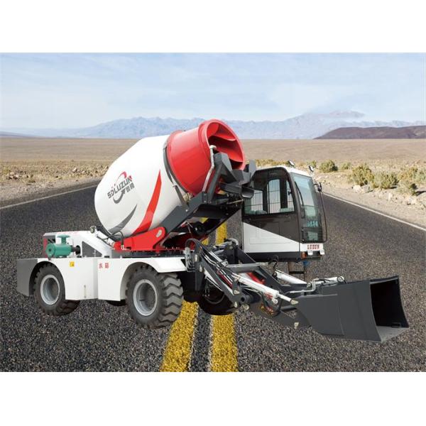 Luzun 8m³ Ready Mix Concrete Mixer Truck Diesel Engine CE ISO Certified Performance