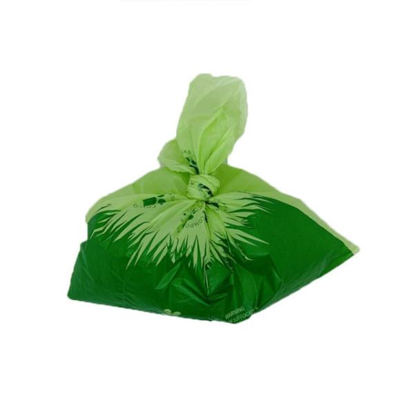 Wholesale 100% Compostable Biodegradable Dog Poop Bag Sustainable Packaging Bags Supplier China OEM Customized Logo Design