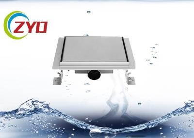 3.5 Inch Stainless Steel Floor Drain Large Flow Flange Edge Smooth Surface