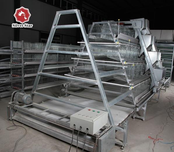 Q235 Gaiolas de bateria, galinhas poedeiras, materiais de criação de frangos, tipo A