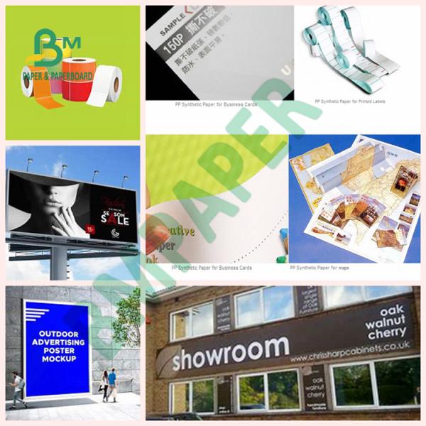 Бумага растворителя Eco для печати водоустойчивая синтетическая бумаги плаката Бумага растворителя Eco для печати водоустойчивая синтетическая для бумаги плаката