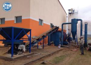 Secadores industriais da areia da máquina móvel do secador da areia com gás de