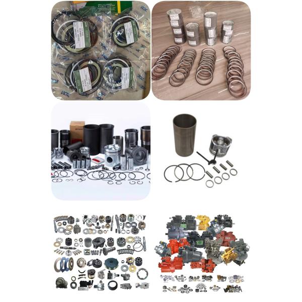 Kit de sellos de cilindro de brazo de excavadora Komatsu PC120 PC200, cucharón mecanizado